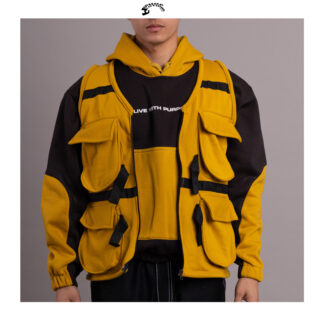 MUSTARD VEST JACKET